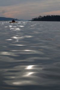 The solitude of kayaking, Gulf Islands BC